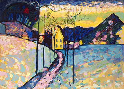 Winter Landscape (Winterlandschaft) Wassily Kandinsky
